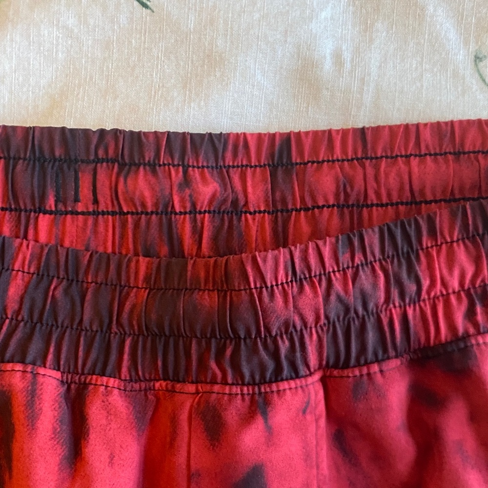 lululemon athletica Red and Black Shorts - Picture 5 of 6